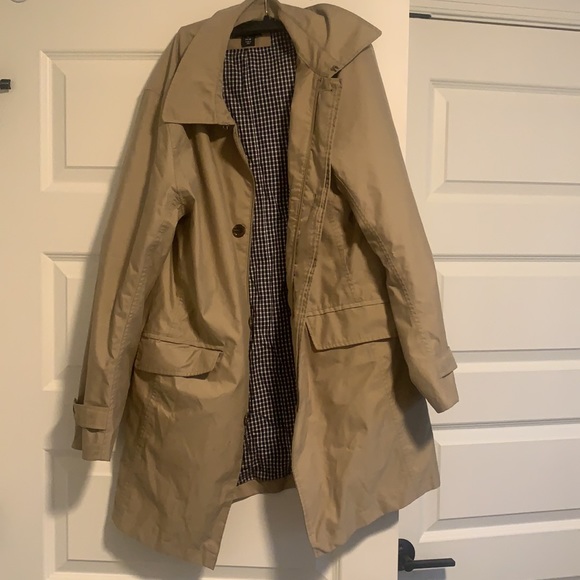 Land’s End trench coat size small - Picture 2 of 4